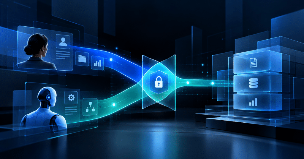 AI Agent Identity Has a Credential Answer. Data Access Still Needs One. 7 Banner image