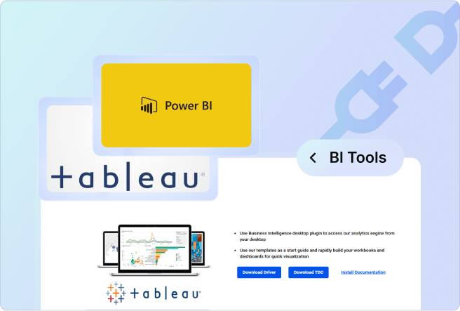 Integrate and Distribute Insights and Analytics Using Various BI Tools
